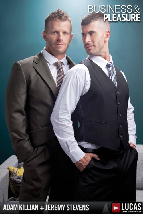 Adam Killian and Jeremy Stevens Do Business - Gay Movies - Lucas Entertainment