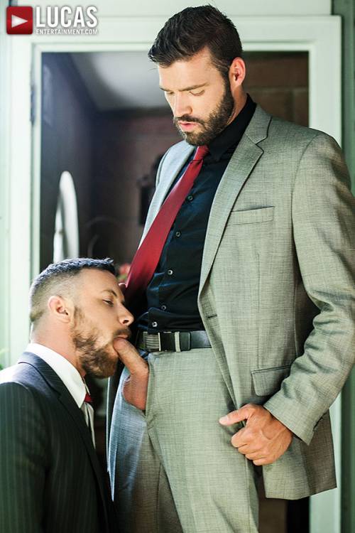 Xavier Jacobs And Sergeant Miles | Scruff In Suits - Gay Movies - Lucas Entertainment
