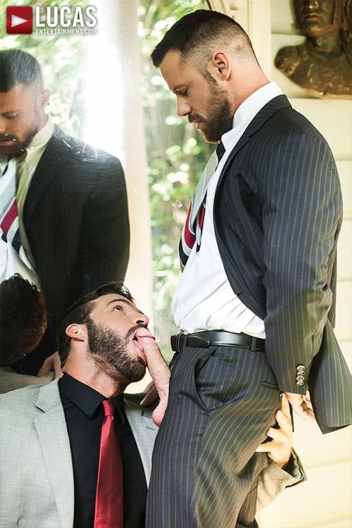 Xavier Jacobs And Sergeant Miles | Scruff In Suits - Gay Movies - Lucas Entertainment