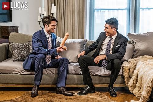 Devin Franco And Lee Santino Flip-Fuck In Suits - Gay Movies - Lucas Entertainment
