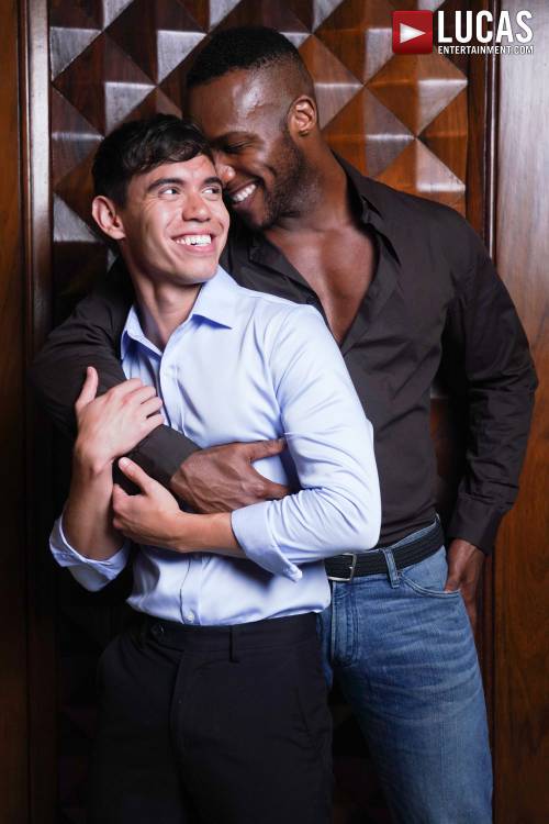 Oliver Hunt Rides Andre Donovan’s Big Black Cock - Gay Movies - Lucas Entertainment