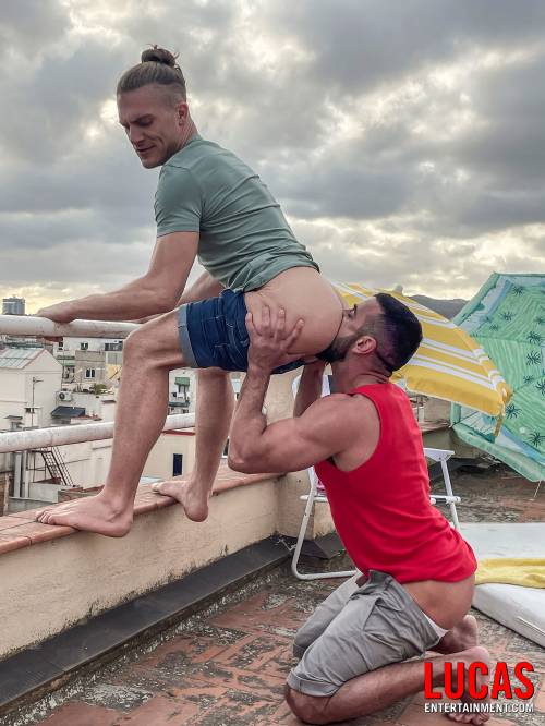 Kosta Viking, GIuspel | Hardcore Rooftop Anal - Gay Movies - Lucas Entertainment